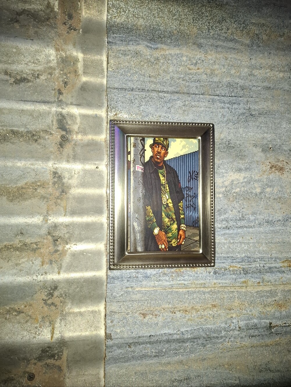 8 Bit Lloyd Banks G-Unit Framed Mini Art Print By Neon Nicho